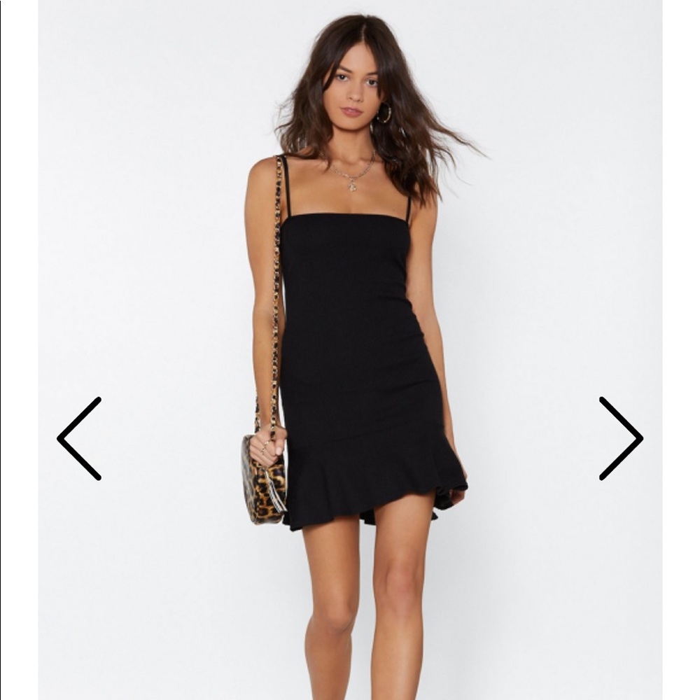 NWT NASTY GAL FLIP EM OFF DRESS